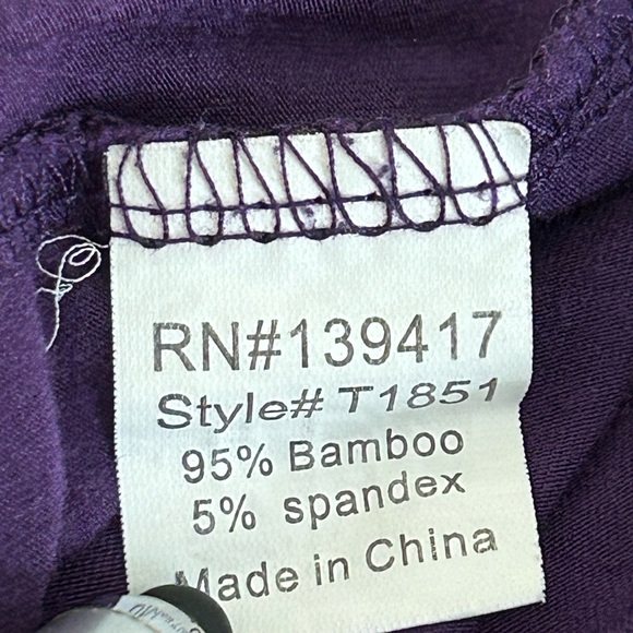 Piko 1988 Long Sleeve Top Purple Size S - Picture 9 of 9